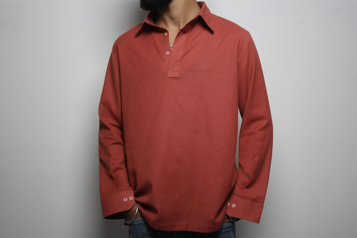 Terracotta Linen Short Kurt